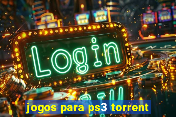 jogos para ps3 torrent